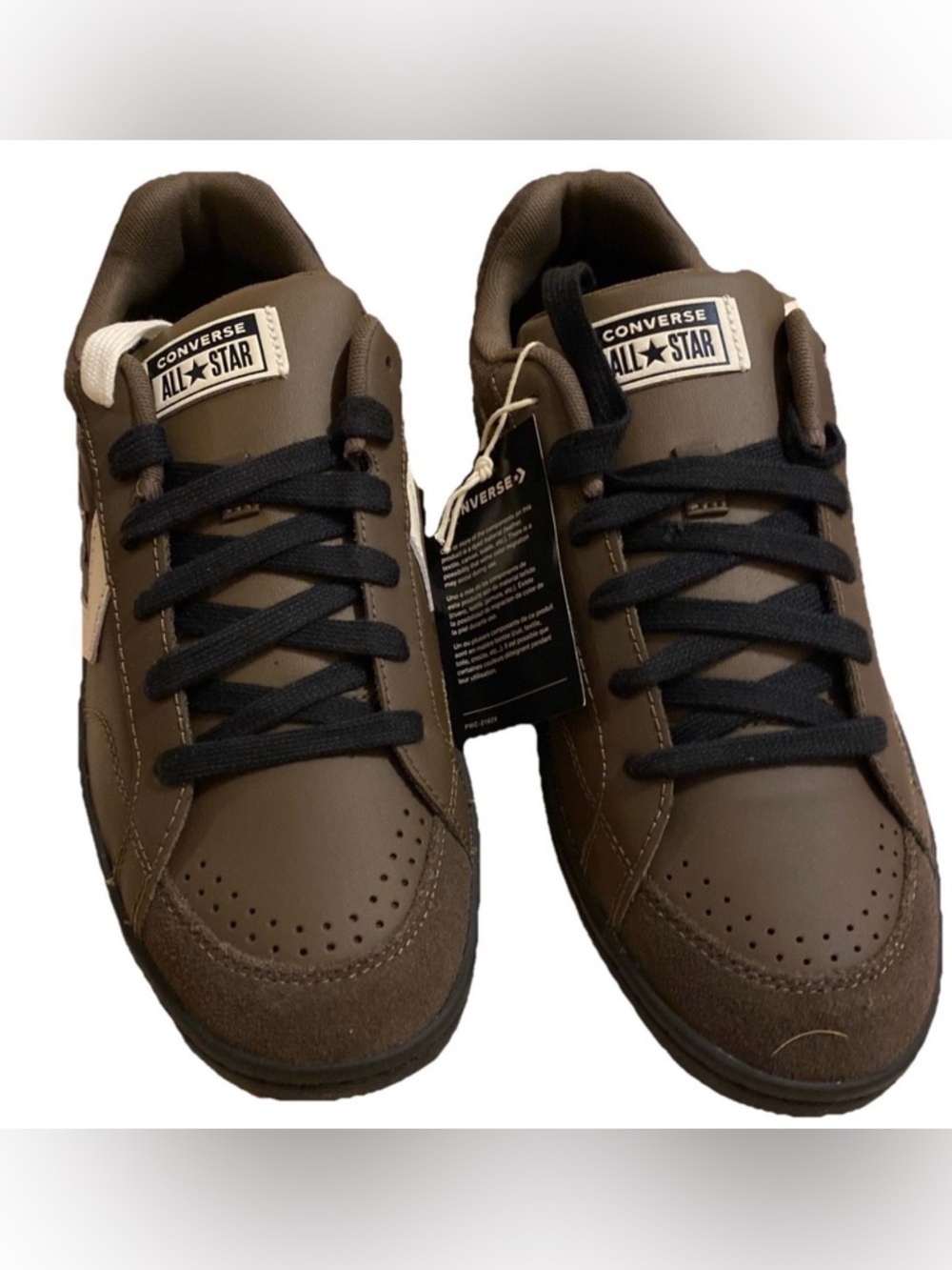 Converse All Star New In Box 📦 Low Top Sneakers in Brown, Black, and White